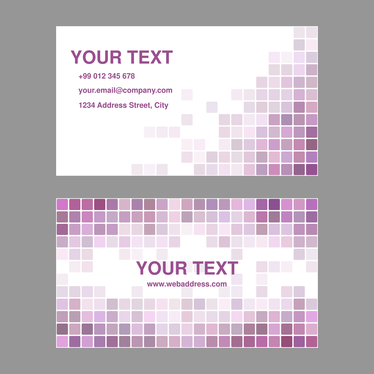 Double-sided Business Card